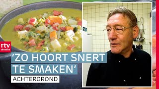 Chef kok Roelof maakt erwtensoep volgens het oude recept van zijn moeder  Nostalgie  RTV Drenthe [upl. by Ashton]