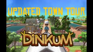 Dinkum Game  Updated Town Tour No Commentry [upl. by Klina]