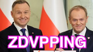 DUDA vs TUSK robią Symetria 2  ZDVPPING [upl. by Branch]