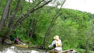 French Creek Allegheny Canoe Club June 5 2010 [upl. by Laurita389]