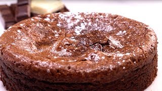 RECETTE  le FONDANT au chocolat au coeur coulant [upl. by Oam431]