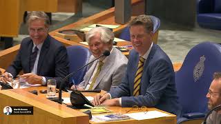 Minister Barry Madlener over FAT BIKES in eerste optreden in de Tweede Kamer [upl. by Nauq649]