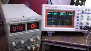 checking mosfet in laptop onoff condition 5v3v supply with oscilloscopepart1 [upl. by Hcra77]