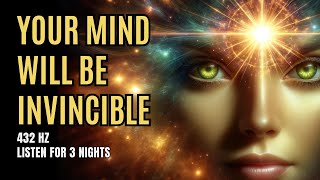 LISTEN FOR 3 NIGHTS  Hypnosis REPROGRAMMING OF THE INVINCIBLE MIND  FOR SLEEP [upl. by Vandervelde900]