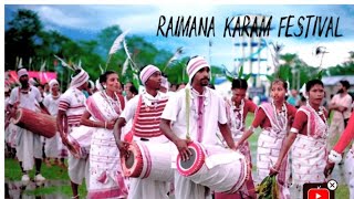 Raimana karam festival in 2024 Jawa karam dance [upl. by Ydnew]