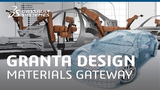 GRANTA DESIGN Materials Gateway for AbaqusCAE  Dassault Systèmes [upl. by Eldwen532]