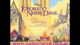 El Jorobado de Notre Dame dios ayude a los marginados PISTA KARAOKE INSTRUMENTAL [upl. by Ahsenrac79]