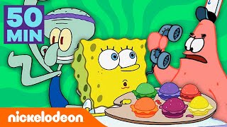 SpongeBob Schwammkopf  Das Beste aus Staffel 2 in 50 Minuten  Nickelodeon Deutschland [upl. by Ojytteb]