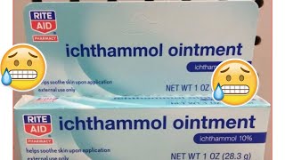 دواعي إستعمال مرهم إكثامول Ichthammol Ointment  أضراره و موانعه شرح كامل [upl. by Frederica658]