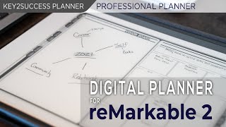 How to use reMarkable 2 for Notetaking and Digital Planner [upl. by Recneps]