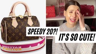 LOUIS VUITTON SNEAK PEAKS SS 2022 SPEEDY 20 DENIM XS KEEPALL NEW NANO SPEEDY [upl. by Yelknirb]