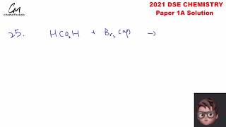 chemathsbob  2021 DSE CHEM Paper 1A Q25 [upl. by Eimac508]