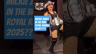 Mickie James in the 2025 WWE Royal Rumble TVWclips WWE royalrumble tna tnaknockouts [upl. by Akirderf]