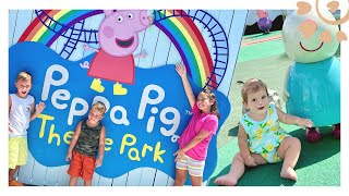 FOMOS NO PARQUE DA PEPPA PIG NO DIA MAIS QUENTE DO VERÃO DE ORLANDO  FLÁVIA CALINA [upl. by Gulgee]