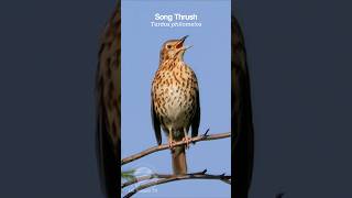 Song Thrush singing a dawn chorus  Bird Sounds shorts [upl. by Polivy]