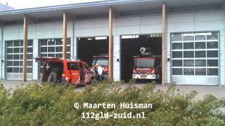 Brandweer Tiel HW8551 P1 Middel Brand Opheusden 146 [upl. by Eirrej]