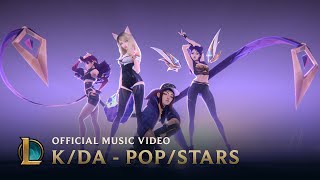 KDA  POPSTARS ft Madison Beer GIDLE Jaira Burns  Music Video  League of Legends [upl. by Aela]