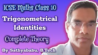 icse maths class 10  introduction to trigonometry class 10  trigonometry class 10 [upl. by Brentt658]