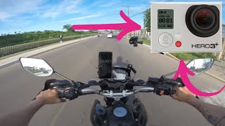 ROLÊ DE CROSSER 150 TESTANDO A GO PRO HERO 3 🚨SEM MICROFONE 🚨 [upl. by Golden]