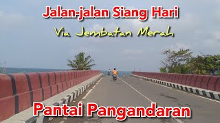 Menuju Pantai Pangandaran via Jalan Pelabuhan PPI Cikidang  Ketemu Koko Harun [upl. by Edmunda]