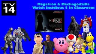 KCPA Movie Megatron amp MG Watch Insidious 2 In Classroom [upl. by Kciderf]