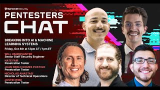 Pentesters Chat Breaking into AI and Machine Learning Systems [upl. by Ordnassela]