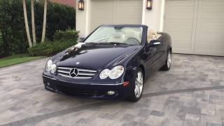 2008 Mercedes Benz CLK 350 Convertible Review and Test Drive by Bill  Auto Europa Naples [upl. by Nerta343]