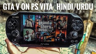 GTA V ON PS VITA HINDIURDU [upl. by Haeckel]