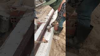 Hammer 45Ton process piling perfect shortsfeed shorts shortsvideo [upl. by Ahsinek]