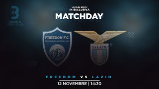 FREEDOM  LAZIO  7a GIORNATA SERIE B FEMMINILE [upl. by Eimmac]