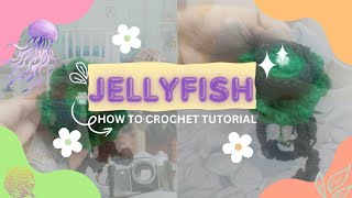 How to crochet a JellyfishTutorial For beginners [upl. by Kosse]