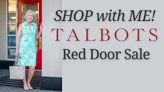 Shop the Talbots Red Door Sale with Me [upl. by Enicnarf]