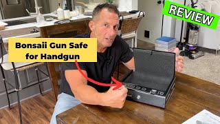 Bonsaii Gun Safe for Handgun Review [upl. by Iridissa]