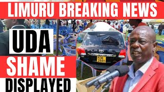 RUTO PANICS As Huge CROWD JOINS RIGATHI Limuru Meeting FORCING Goons To INVADE [upl. by Howzell]