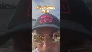 KIDS FISHING TRIP Post hurricane This girls first time fishing and she was hooked kidsfish [upl. by Nawud97]