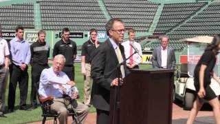 Frozen Fenway Press Conference [upl. by Lamdin904]