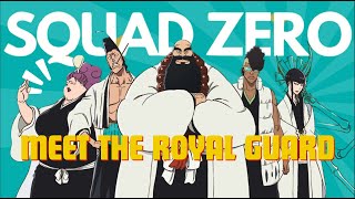 Meet the Royal Guard Squad Zero in Bleach anime bleach [upl. by Felty]