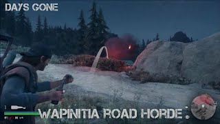 Days Gone  Wapinitia Road Horde  Easy to Eliminate [upl. by Afton447]