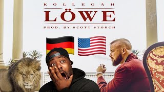 German hiphop is 🔥🔥 KOLLEGAH  Löwe Prod by Scott Storch Reaction [upl. by Ardath]