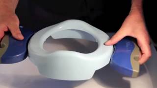 Potette Plus  Toilet Trainer Seat Setting [upl. by Alimrahs588]