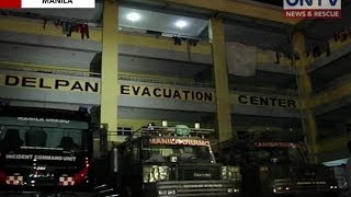 Ilang palapag ng Delpan Evacuation Center sa Maynila nagkabitak dahil sa lindol [upl. by Annawoj984]