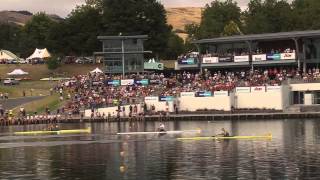 Mens Single Scull Final highlights  2014 NZ National Champs [upl. by Ludie]