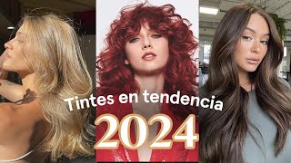 LAS TENDENCIAS DE COLOR 2024 🎀 CABELLO [upl. by Eleanora937]