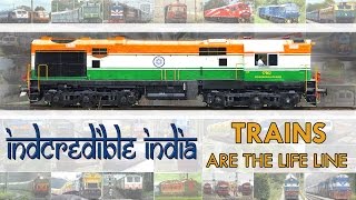 TRAINS are the LIFE Line  INCREDIBLE Indian Railways [upl. by Fryd]