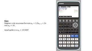 Rijen Casio FXCG50 [upl. by Eibur]