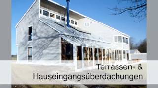 Terrassendächer Rostock Grosche Überdachungstechnik [upl. by Argent]