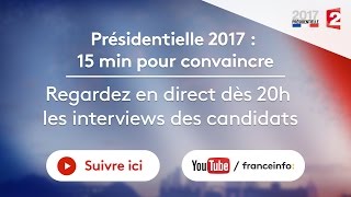 Présidentielle 2017  15 min pour convaincre  Bande Annonce France 2 [upl. by Amisoc802]