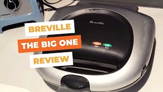 Breville The Big One Sandwich Maker Review [upl. by Acinoda116]