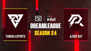 Dota2  Tundra Esports vs Azure Ray  DreamLeague Season 24  Group B [upl. by Airehs]