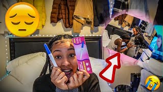 IM PREGNANT PRANK ON BOYFRIEND MUST WATCH [upl. by Allsun]